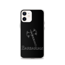 Load image into Gallery viewer, Barbarian D&D iPhone Case Workout Apparel Funny Merchandise