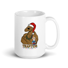 Load image into Gallery viewer, Traptor Christmas Mug Workout Apparel Funny Merchandise