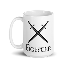 Load image into Gallery viewer, Fighter D&D Mug Workout Apparel Funny Merchandise