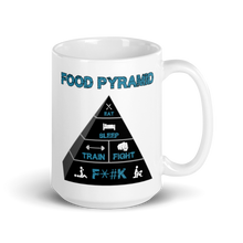 Load image into Gallery viewer, Eat Sleep Train Fight F*&K Mug Workout Apparel Funny Merchandise