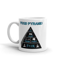 Load image into Gallery viewer, Eat Sleep Train Fight F*&K Mug Workout Apparel Funny Merchandise