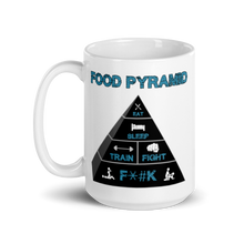 Load image into Gallery viewer, Eat Sleep Train Fight F*&K Mug Workout Apparel Funny Merchandise