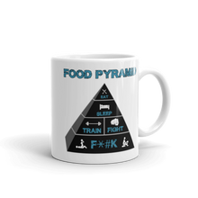 Load image into Gallery viewer, Eat Sleep Train Fight F*&K Mug Workout Apparel Funny Merchandise