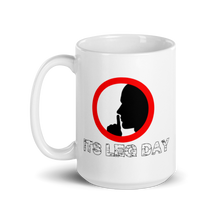 Load image into Gallery viewer, Shh It's Leg Day Mug Workout Apparel Funny Merchandise