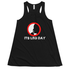 Load image into Gallery viewer, Women's Shh It's Leg Day Tank Workout Apparel Funny Merchandise
