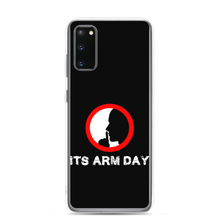 Load image into Gallery viewer, Shh It's Arm Day Samsung Case Workout Apparel Funny Merchandise