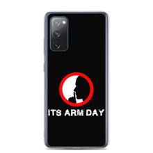 Load image into Gallery viewer, Shh It's Arm Day Samsung Case Workout Apparel Funny Merchandise