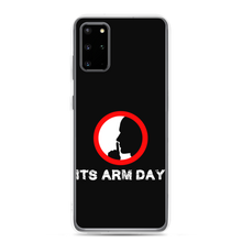 Load image into Gallery viewer, Shh It's Arm Day Samsung Case Workout Apparel Funny Merchandise