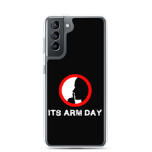 Load image into Gallery viewer, Shh It's Arm Day Samsung Case Workout Apparel Funny Merchandise