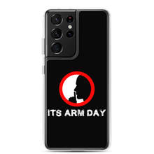 Load image into Gallery viewer, Shh It's Arm Day Samsung Case Workout Apparel Funny Merchandise