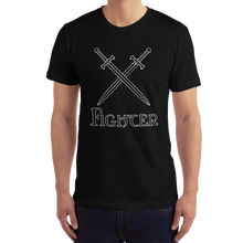 Load image into Gallery viewer, Fighter D&D T-Shirt Workout Apparel Funny Merchandise