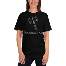 Load image into Gallery viewer, Barbarian D&D T-Shirt Workout Apparel Funny Merchandise
