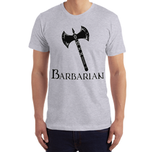 Load image into Gallery viewer, Barbarian D&D T-Shirt Workout Apparel Funny Merchandise