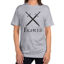 Load image into Gallery viewer, Fighter D&D T-Shirt Workout Apparel Funny Merchandise