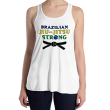 Load image into Gallery viewer, Women&#39;s BJJ Strong Tank Workout Apparel Funny Merchandise