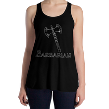 Load image into Gallery viewer, Women&#39;s Barbarian D&amp;D Tank Workout Apparel Funny Merchandise