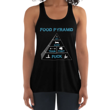 Load image into Gallery viewer, Women&#39;s Food Pyramid Tank Workout Apparel Funny Merchandise