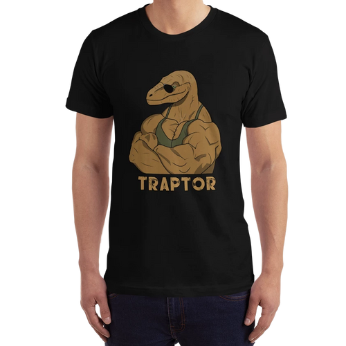 Traptor T-Shirt Workout Apparel Funny Merchandise