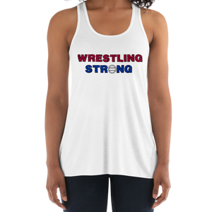 Women's Wrestling Strong Tank Workout Apparel Funny Merchandise