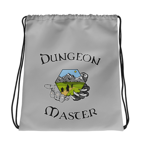 Dungeon Master D&D Drawstring Bag Workout Apparel Funny Merchandise