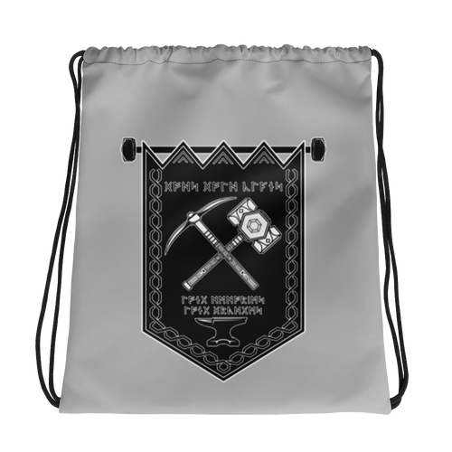 Dwarf D&D Drawstring bag Workout Apparel Funny Merchandise