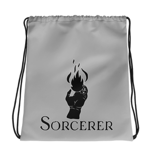 Sorcerer D&D Drawstring bag Workout Apparel Funny Merchandise