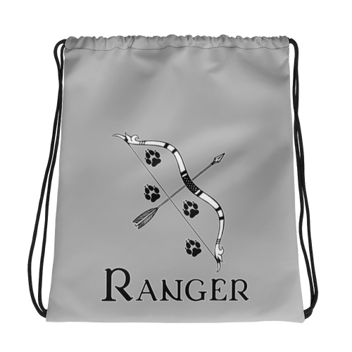 Ranger D&D Drawstring bag Workout Apparel Funny Merchandise