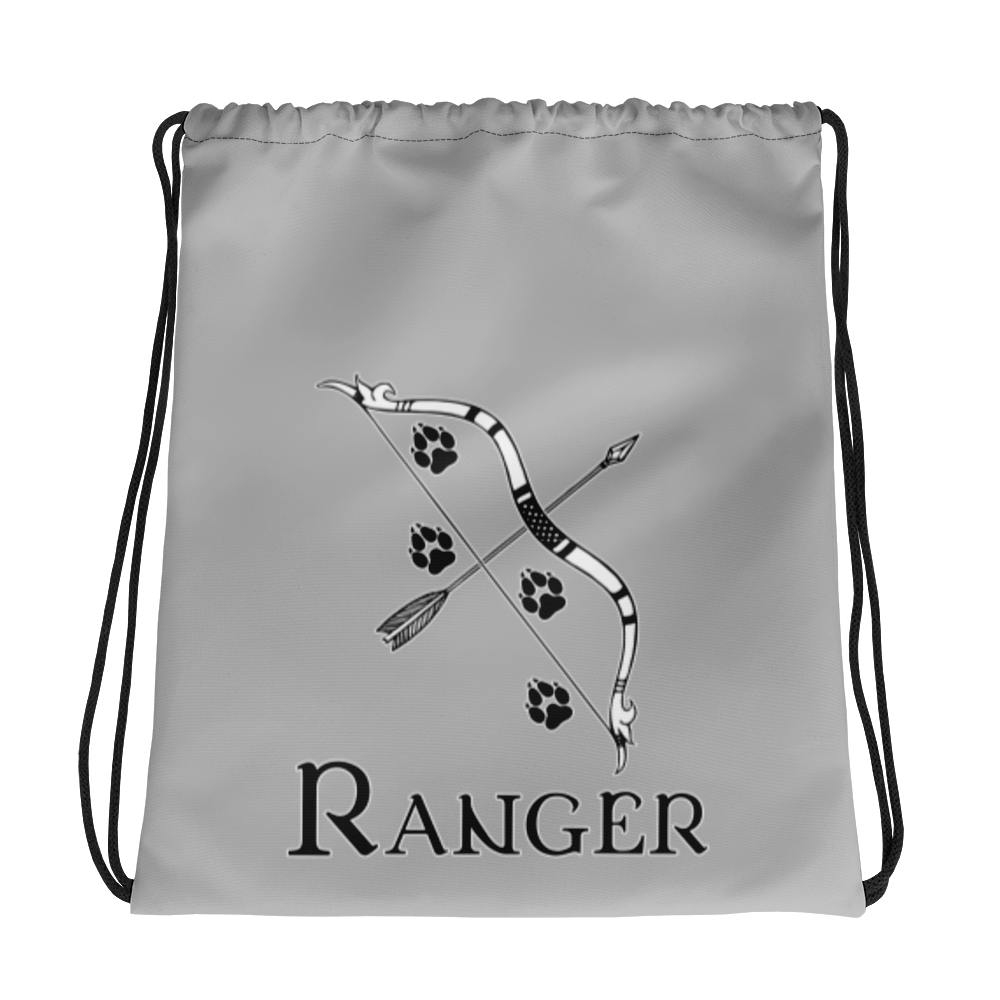 Ranger D&D Drawstring bag Workout Apparel Funny Merchandise