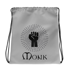 Monk D&D Drawstring bag Workout Apparel Funny Merchandise