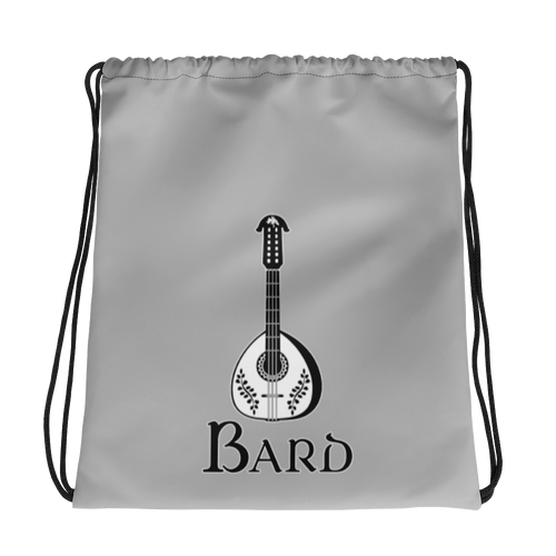 Bard D&D Drawstring bag Workout Apparel Funny Merchandise