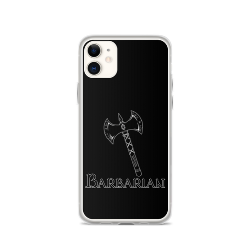 Barbarian D&D iPhone Case Workout Apparel Funny Merchandise