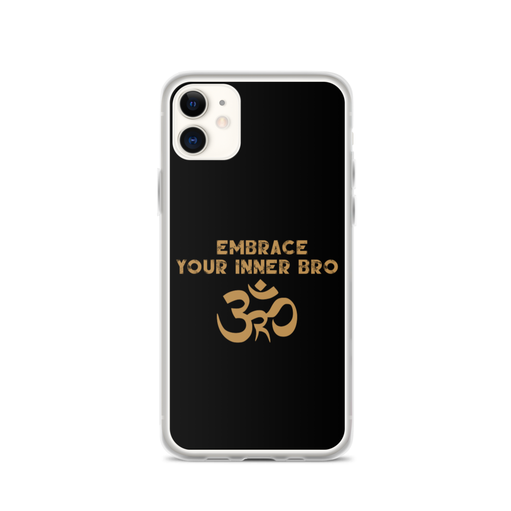 Embrace Your Inner Bro iPhone Case Workout Apparel Funny Merchandise