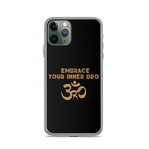 Embrace Your Inner Bro iPhone Case Workout Apparel Funny Merchandise