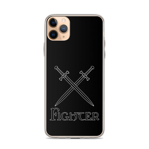 Fighter D&D iPhone Case Workout Apparel Funny Merchandise