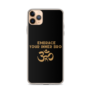 Embrace Your Inner Bro iPhone Case Workout Apparel Funny Merchandise