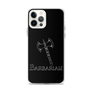 Barbarian D&D iPhone Case Workout Apparel Funny Merchandise