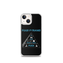 Load image into Gallery viewer, Food Pyramid iPhone Case Workout Apparel Funny Merchandise