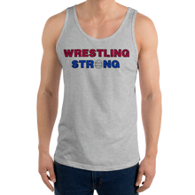 Load image into Gallery viewer, Wrestling Strong Tank Top Workout Apparel Funny Merchandise