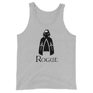 Rogue D&D Tank Top Workout Apparel Funny Merchandise