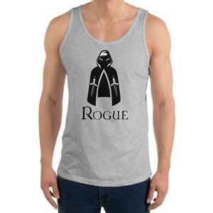 Rogue D&D Tank Top Workout Apparel Funny Merchandise