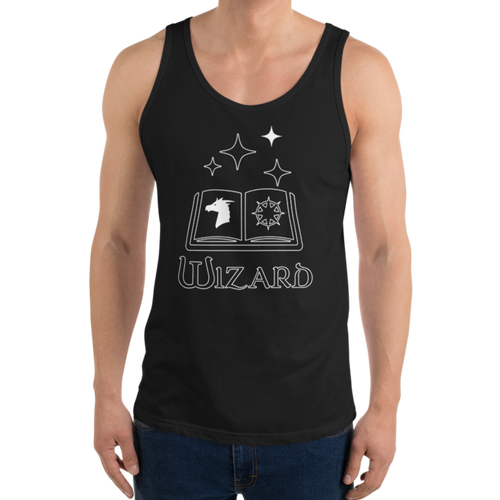 Wizard D&D Tank Top Workout Apparel Funny Merchandise