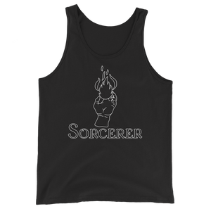 Sorcerer D&D Tank Top Workout Apparel Funny Merchandise