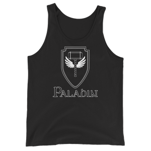 Paladin D&D Tank Top Workout Apparel Funny Merchandise