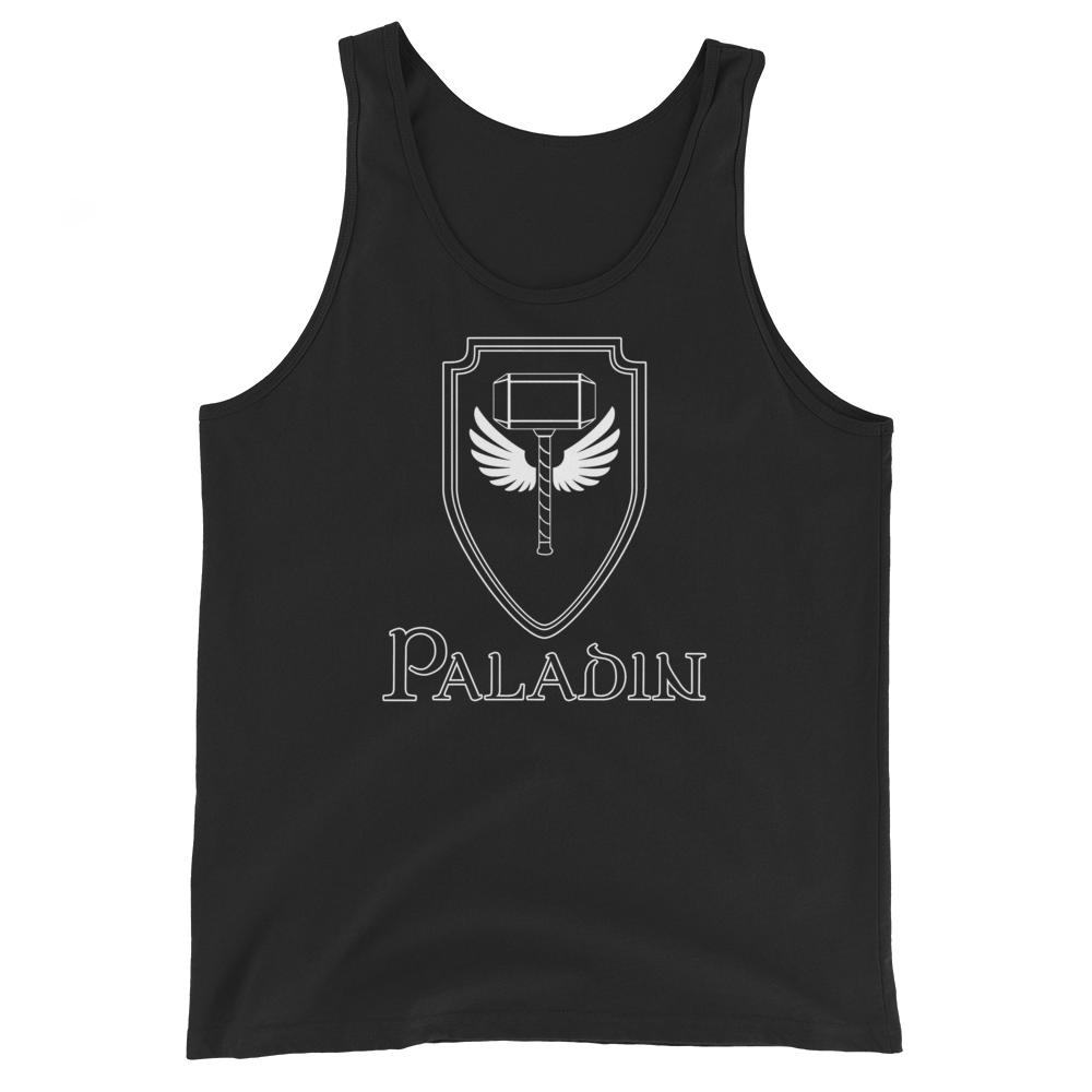 Paladin D&D Tank Top Workout Apparel Funny Merchandise