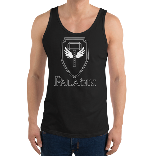 Paladin D&D Tank Top Workout Apparel Funny Merchandise