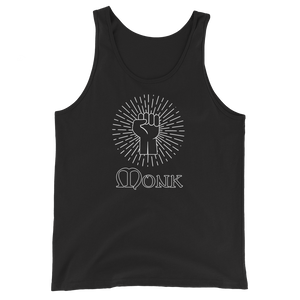 Monk D&D Tank Top Workout Apparel Funny Merchandise