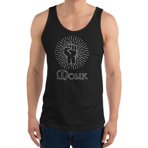 Monk D&D Tank Top Workout Apparel Funny Merchandise