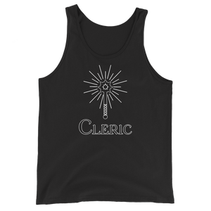 Cleric D&D Tank Top Workout Apparel Funny Merchandise