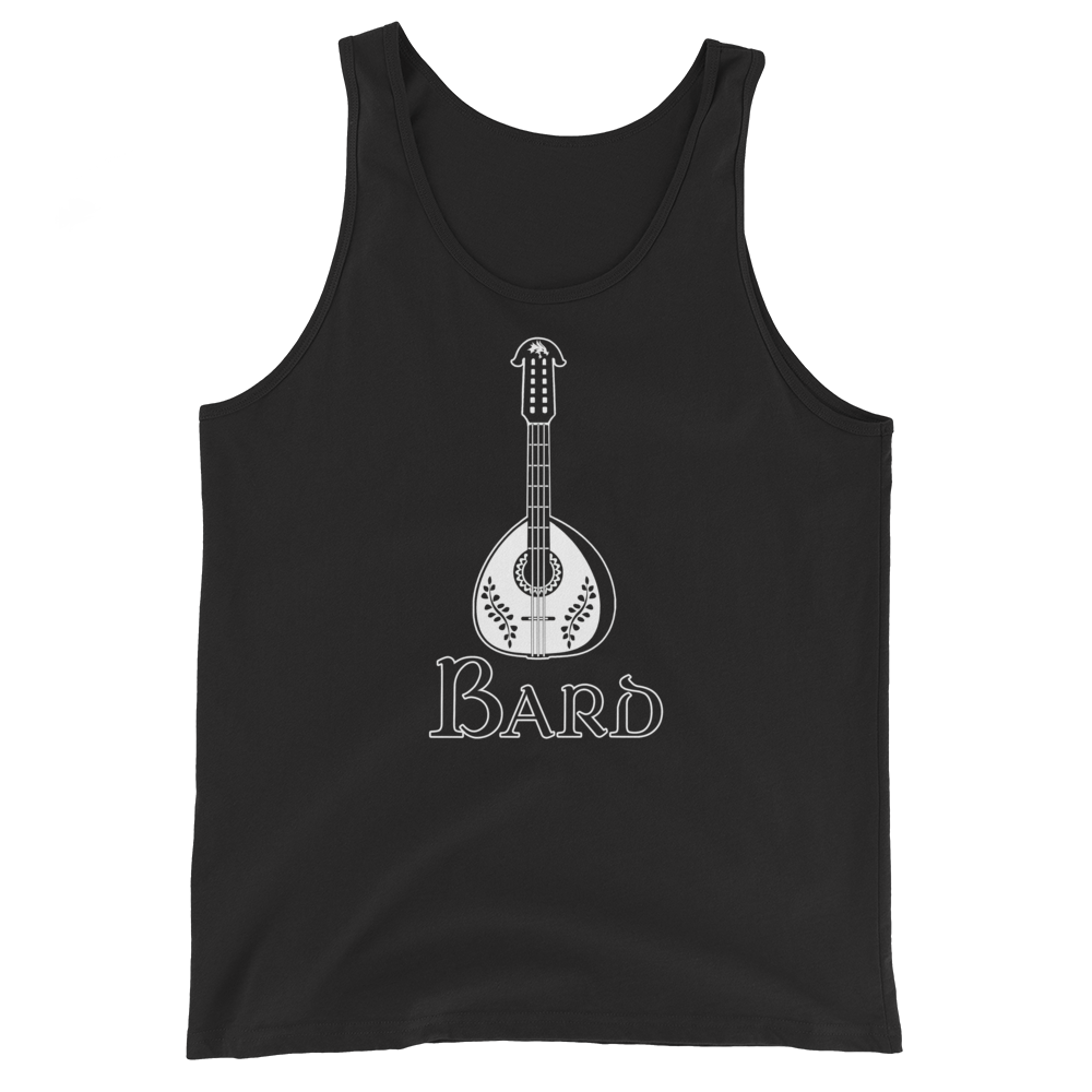 Bard D&D Tank Top Workout Apparel Funny Merchandise