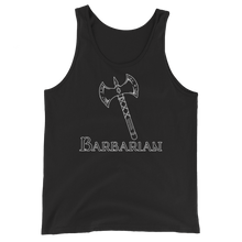 Load image into Gallery viewer, Barbarian D&amp;D Tank Top Workout Apparel Funny Merchandise